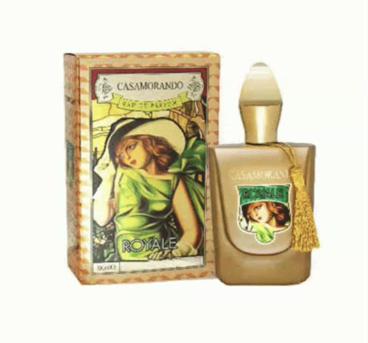 ادکلن فراگرنس ورد مدل کازاموراند رویال رایحه کازاموراتی لیرا حجم ۱۰۰میل